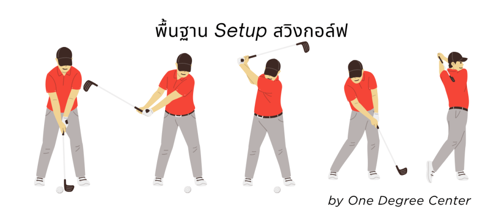 พื้นฐาน Setup สวิงกอล์ฟ